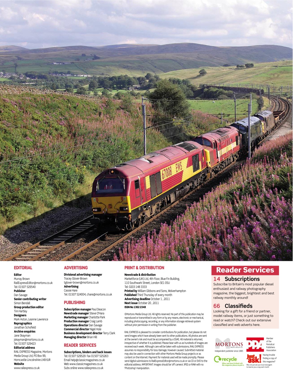 Rail Express Preview Pages