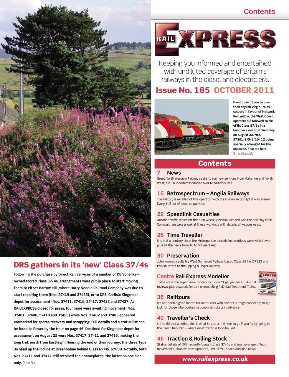 Rail Express Preview Pages