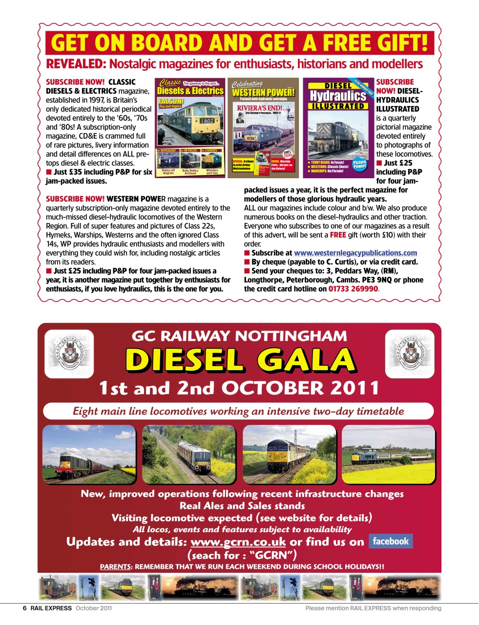 Rail Express Preview Pages