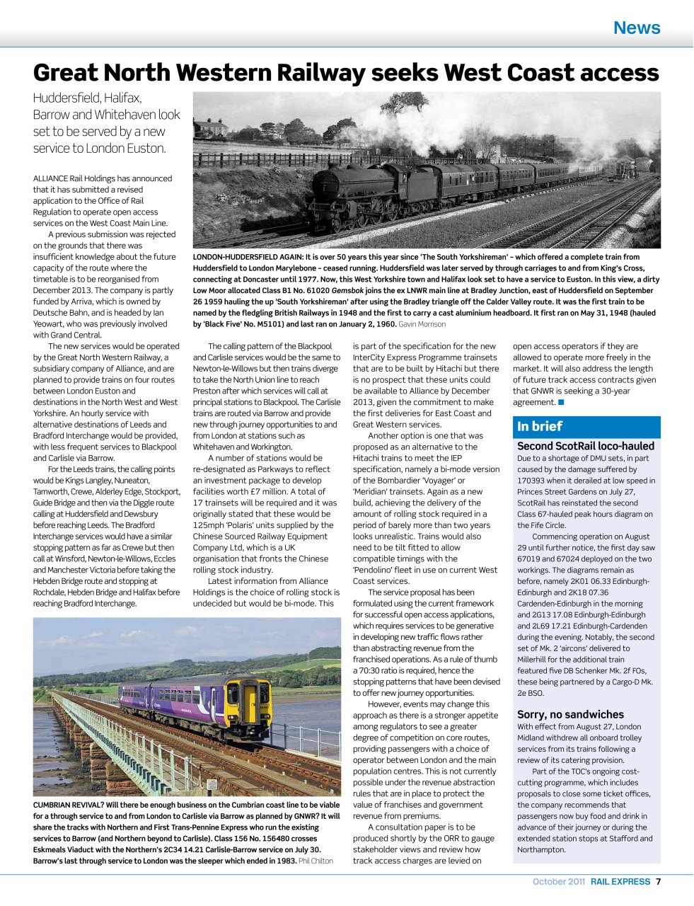 Rail Express Preview Pages
