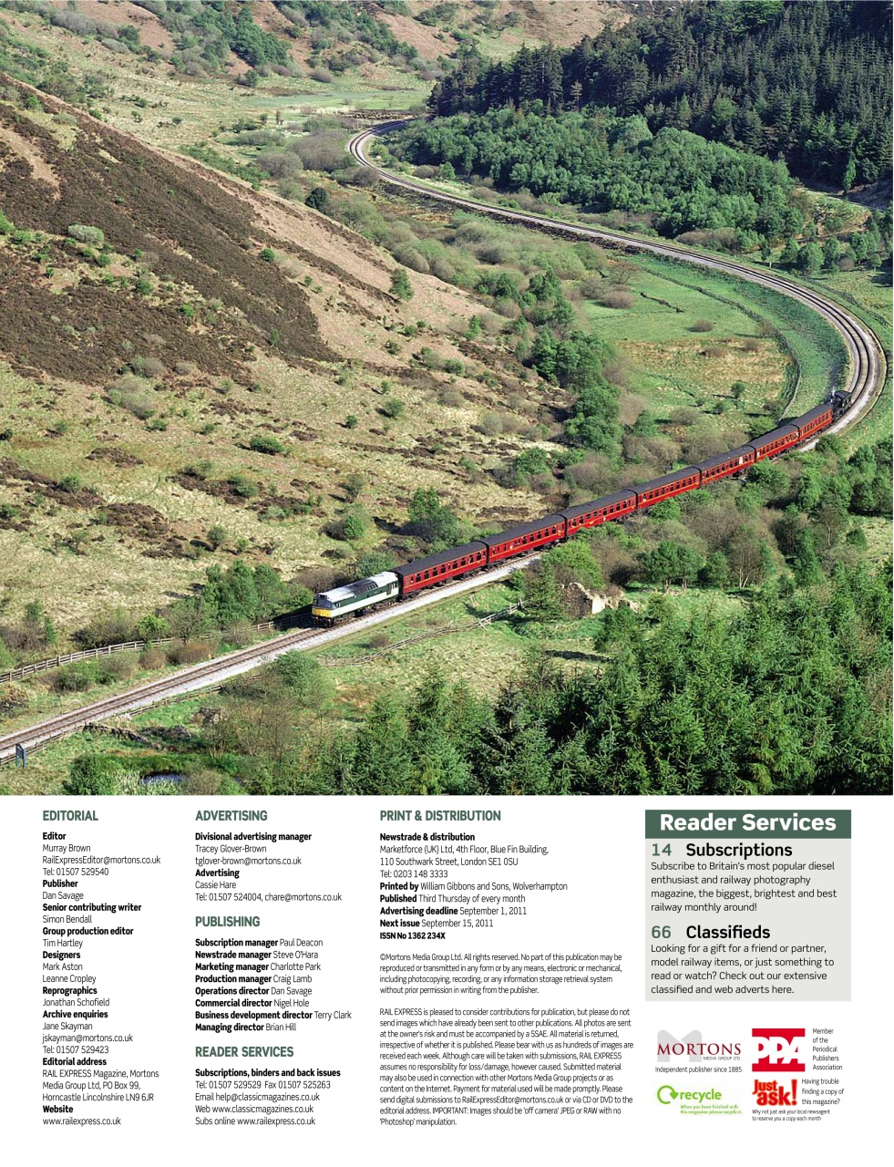 Rail Express Preview Pages