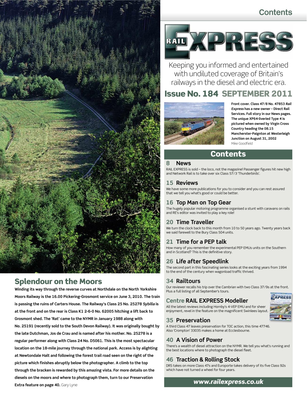 Rail Express Preview Pages