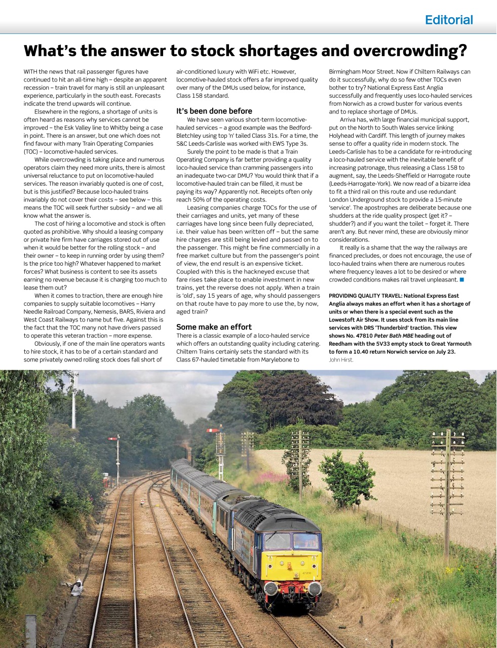 Rail Express Preview Pages