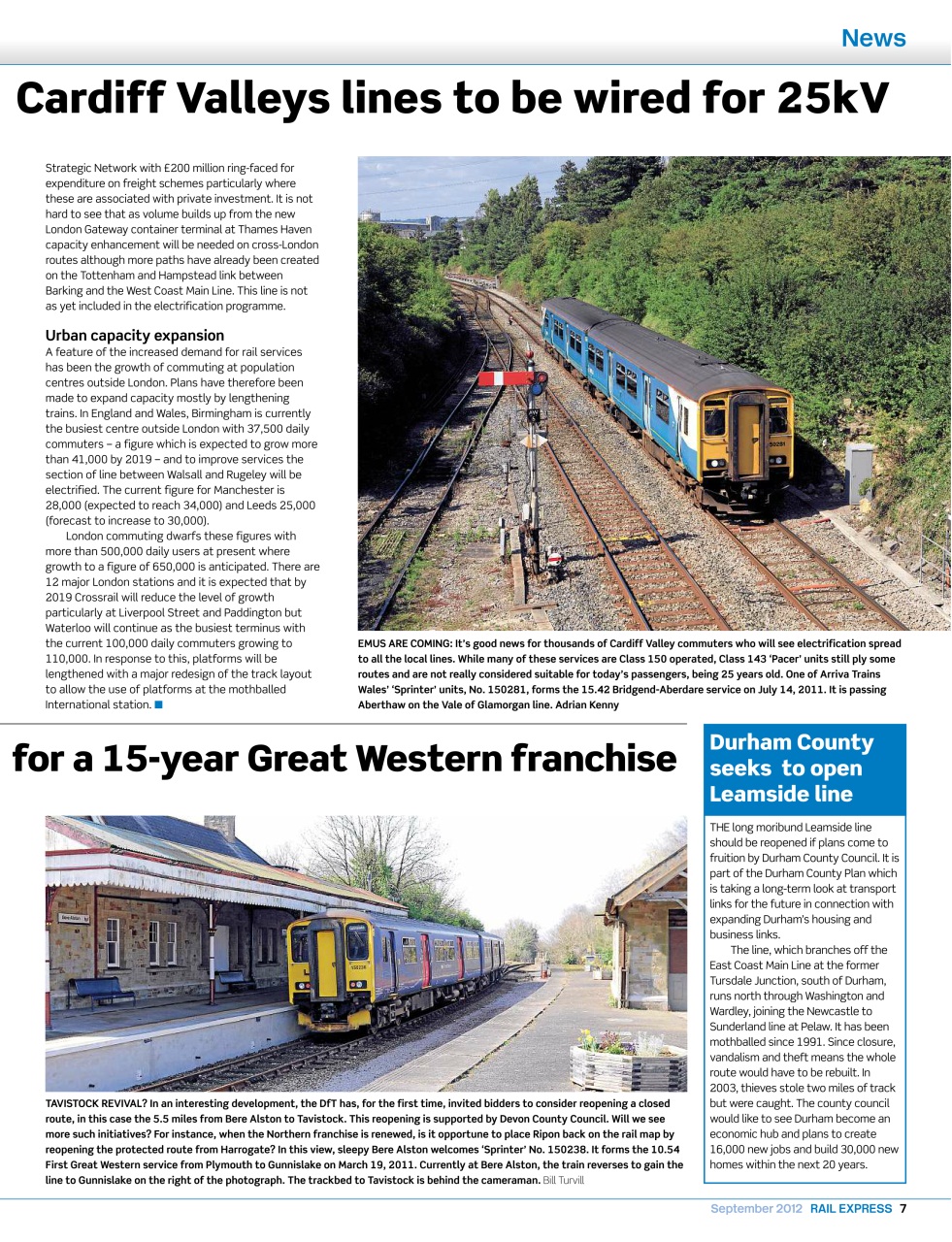 Rail Express Preview Pages