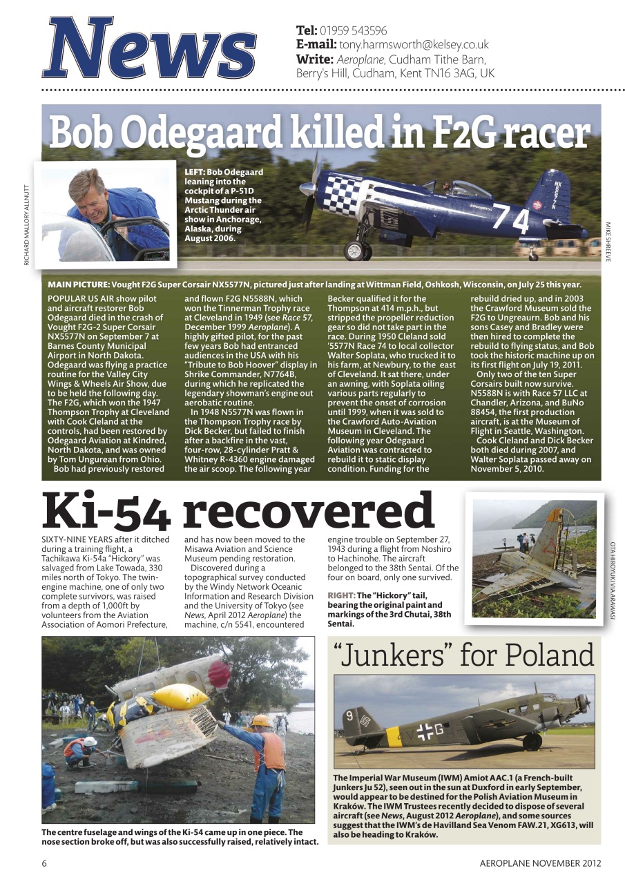 Aeroplane Preview Pages