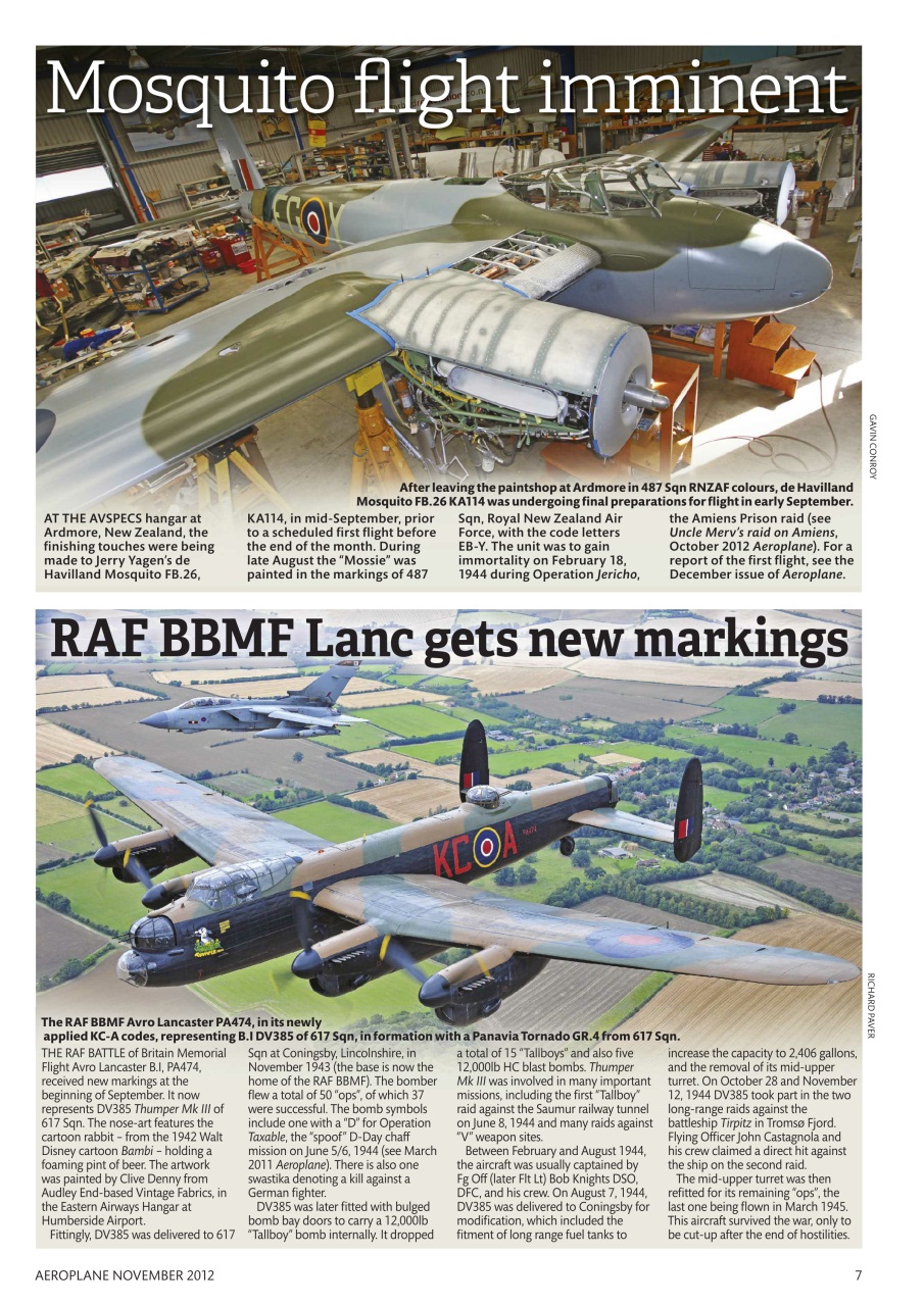 Aeroplane Preview Pages