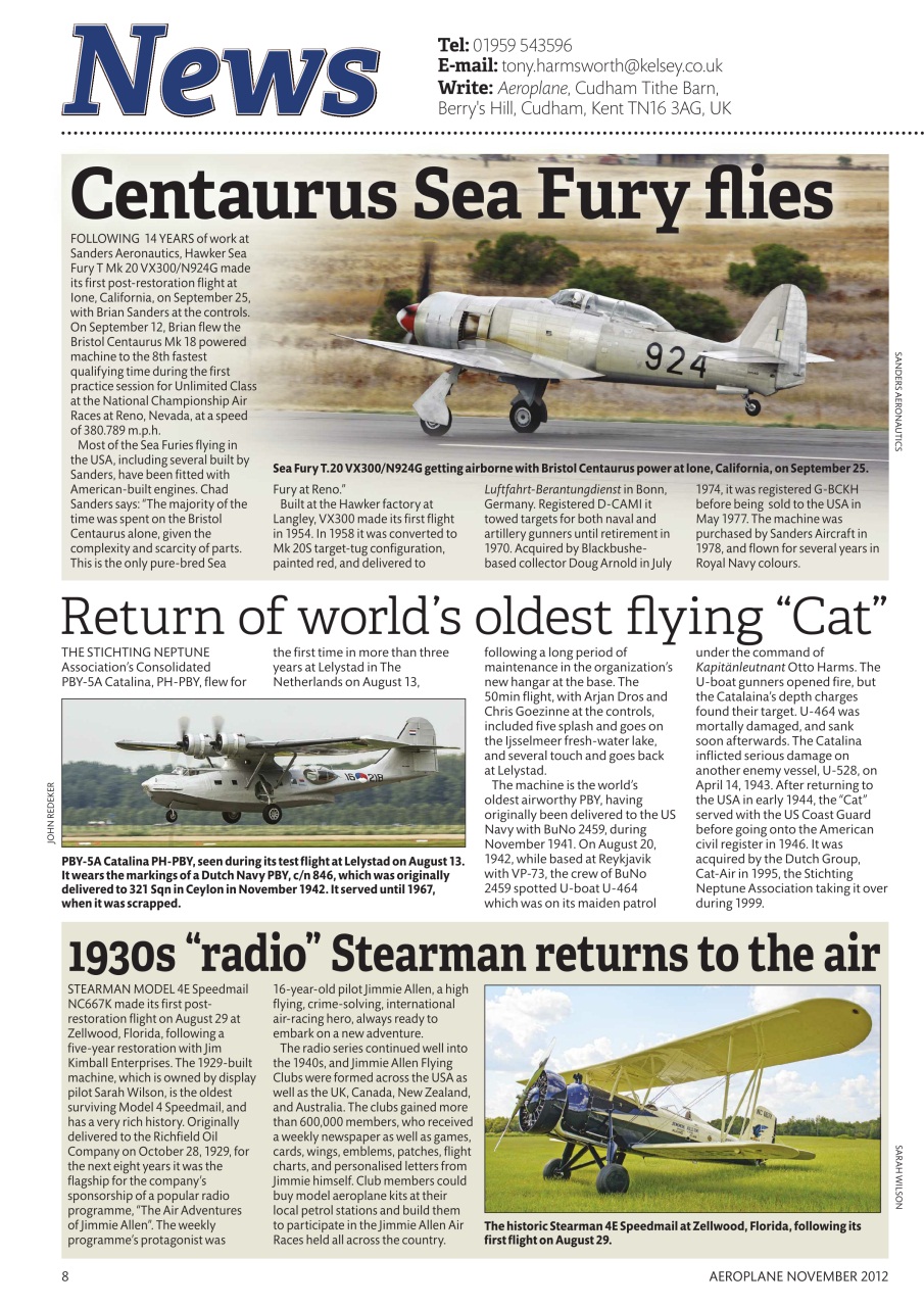 Aeroplane Preview Pages