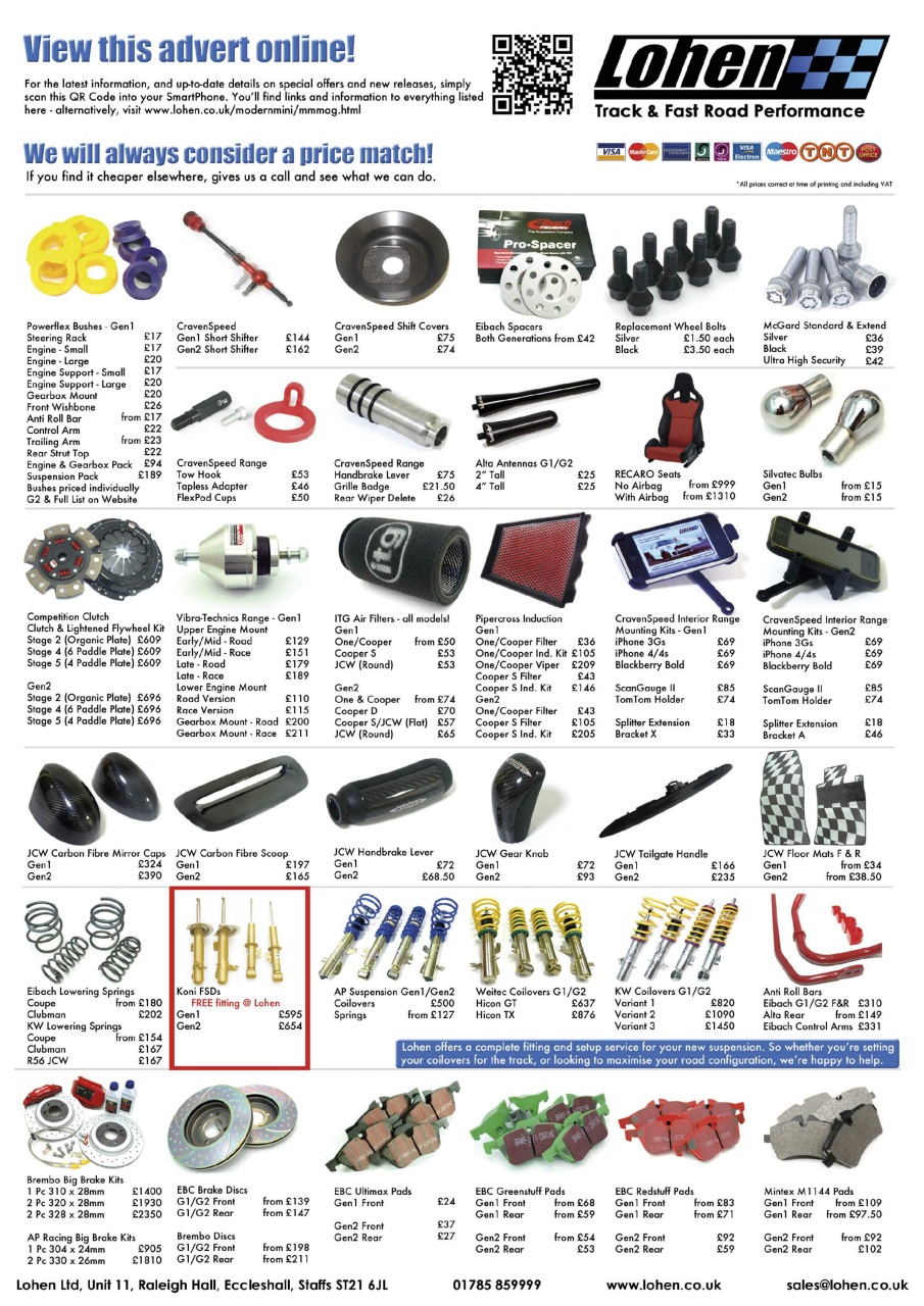 Performance Mini Preview Pages