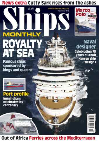 Ships Monthly issue Royalty at Sea November 12