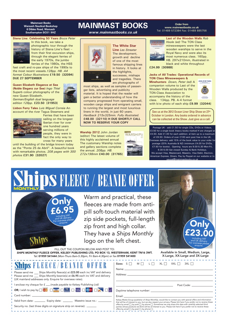 Ships Monthly Preview Pages