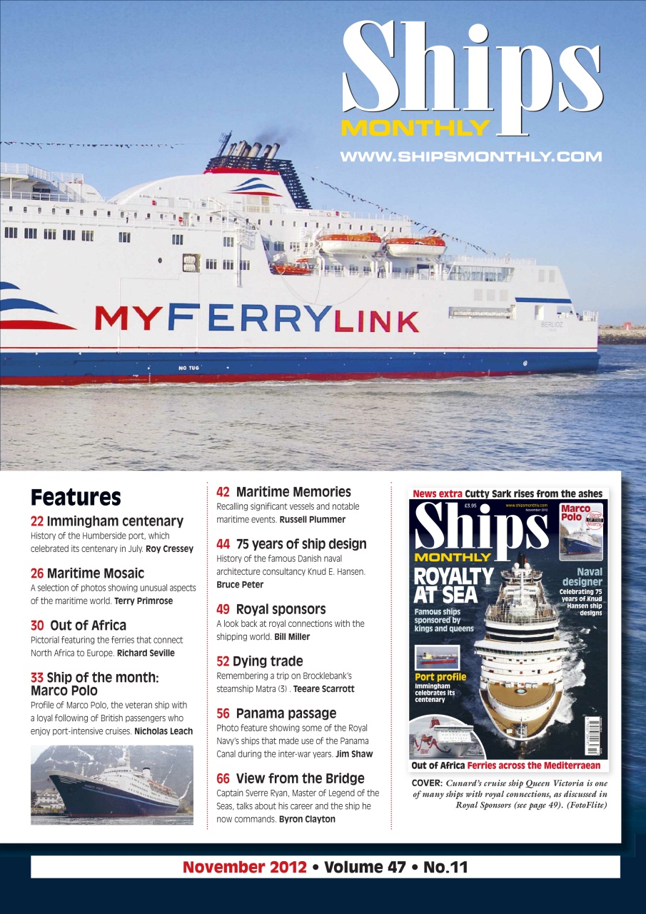 Ships Monthly Preview Pages