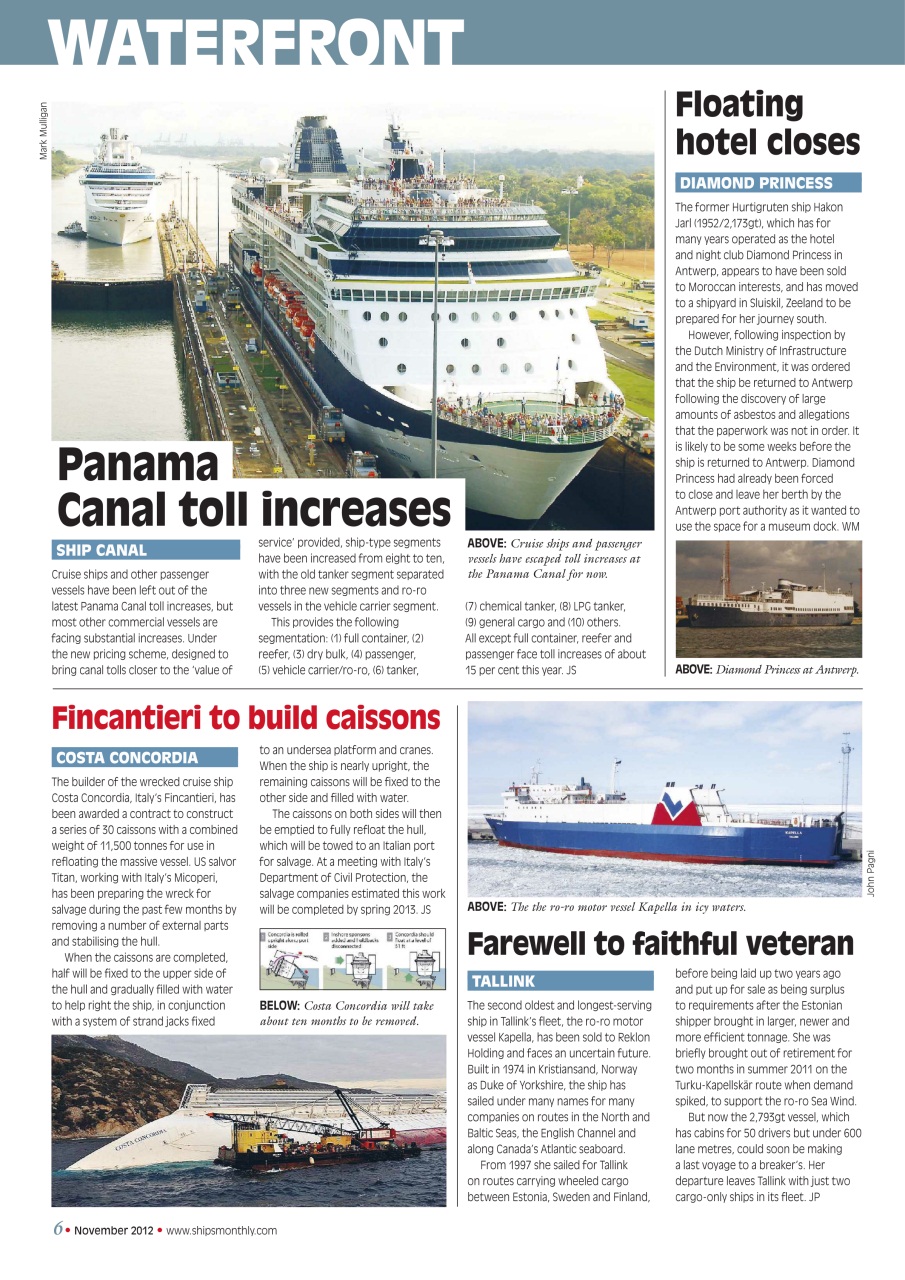 Ships Monthly Preview Pages