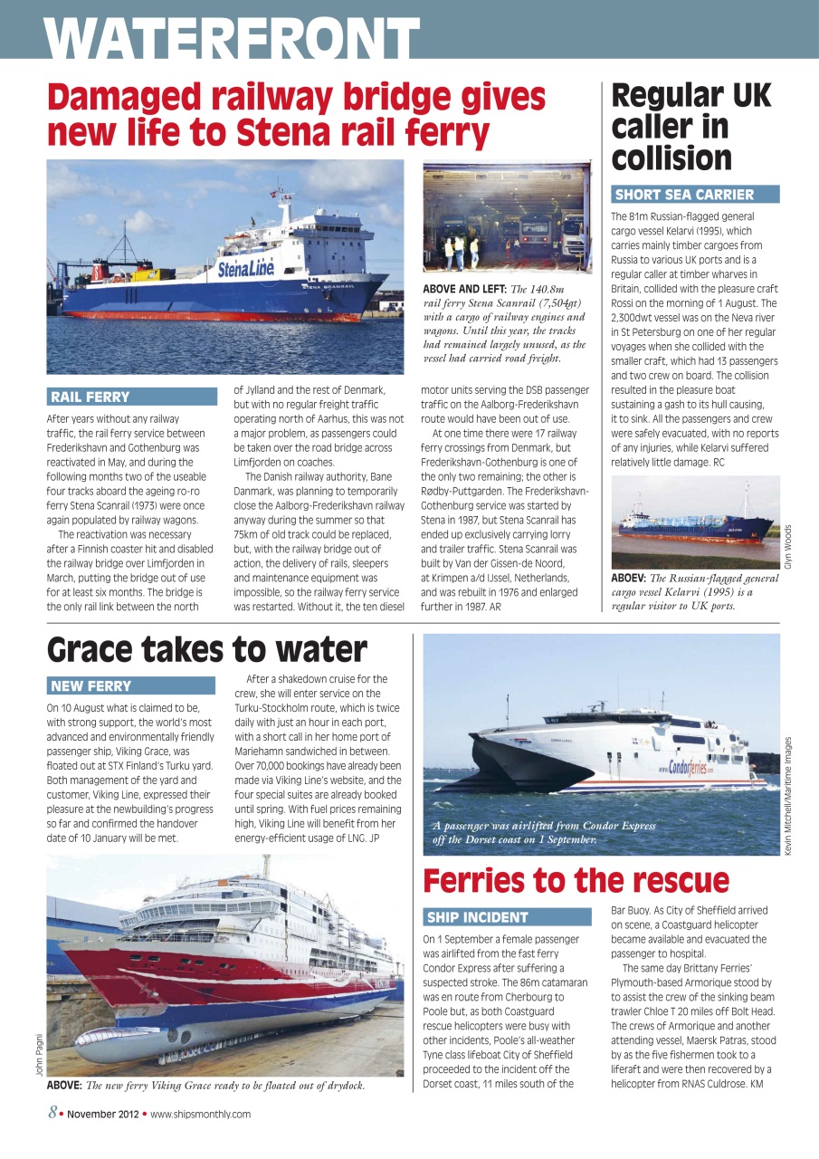 Ships Monthly Preview Pages