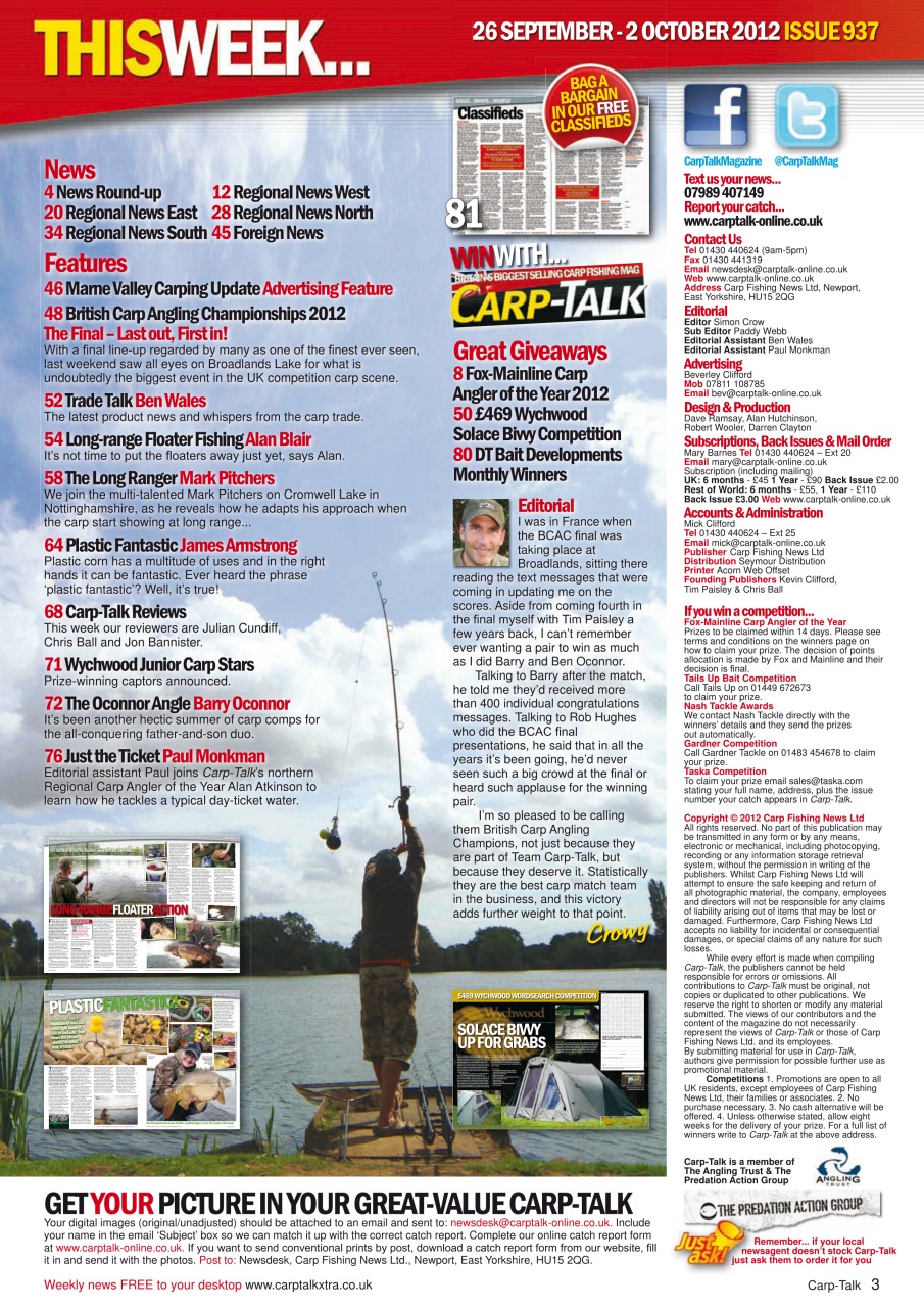 Carp-Talk Preview Pages