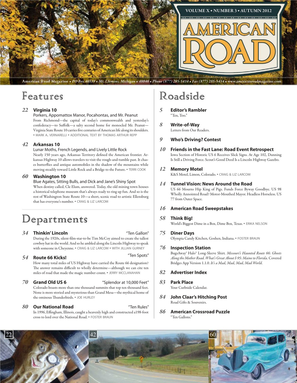 American Road Preview Pages