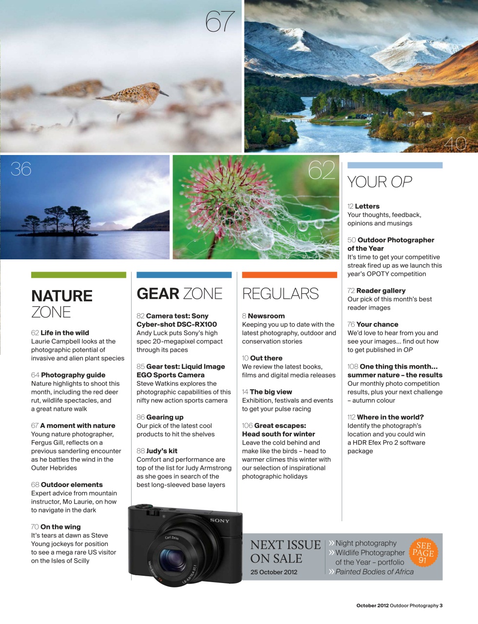 Outdoor Photography Preview Pages