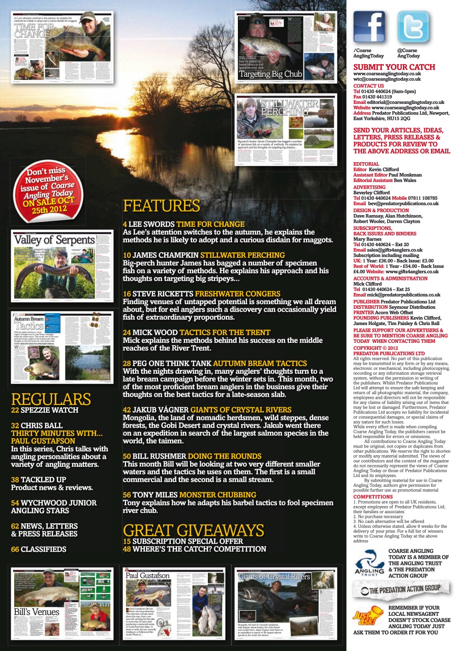 Coarse Angling Today Preview Pages