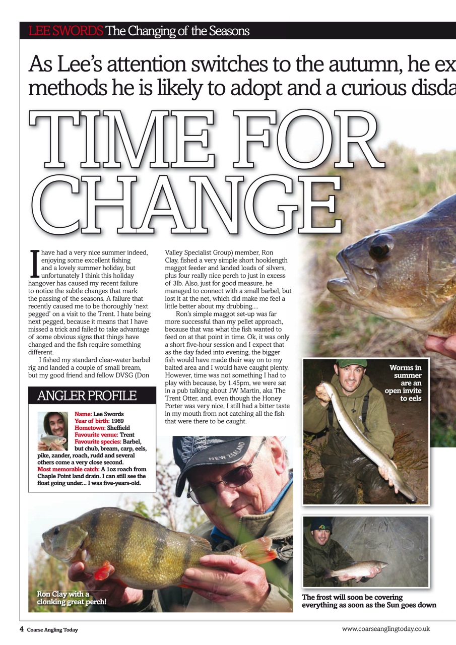 Coarse Angling Today Preview Pages