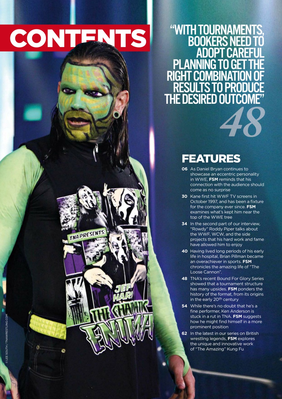 Wrestletalk Magazine Preview Pages
