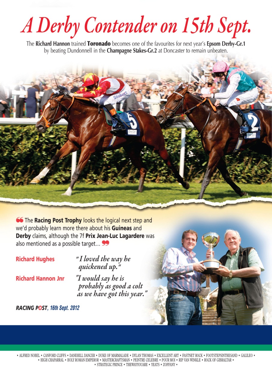 The Owner Breeder Preview Pages