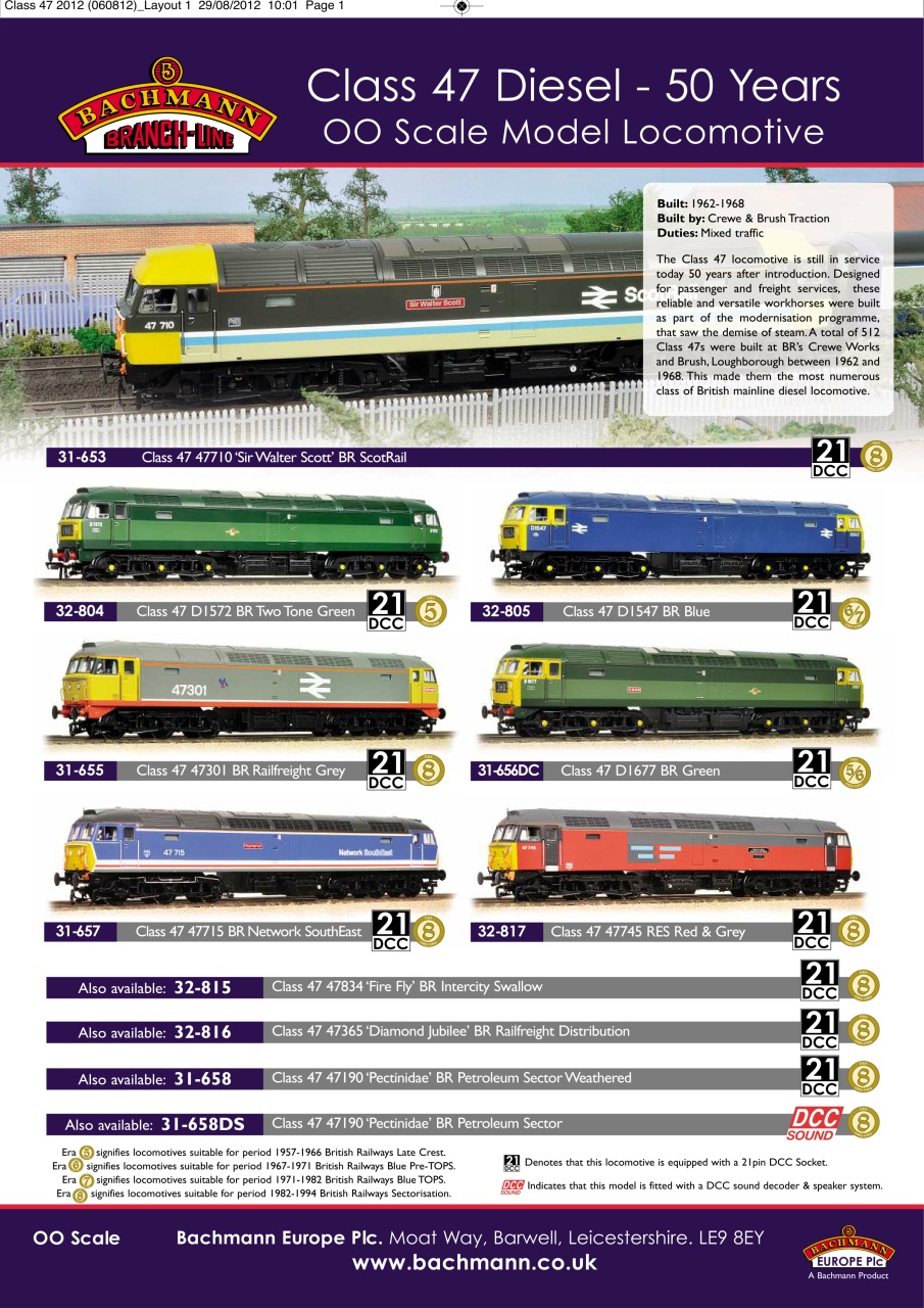 Heritage Railway Preview Pages
