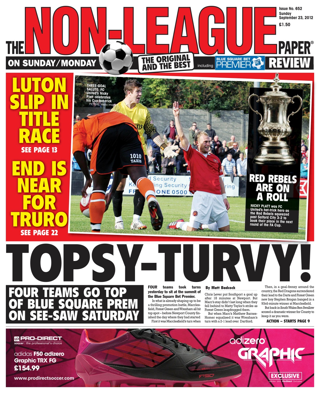 The Non-League Football Paper Preview Pages