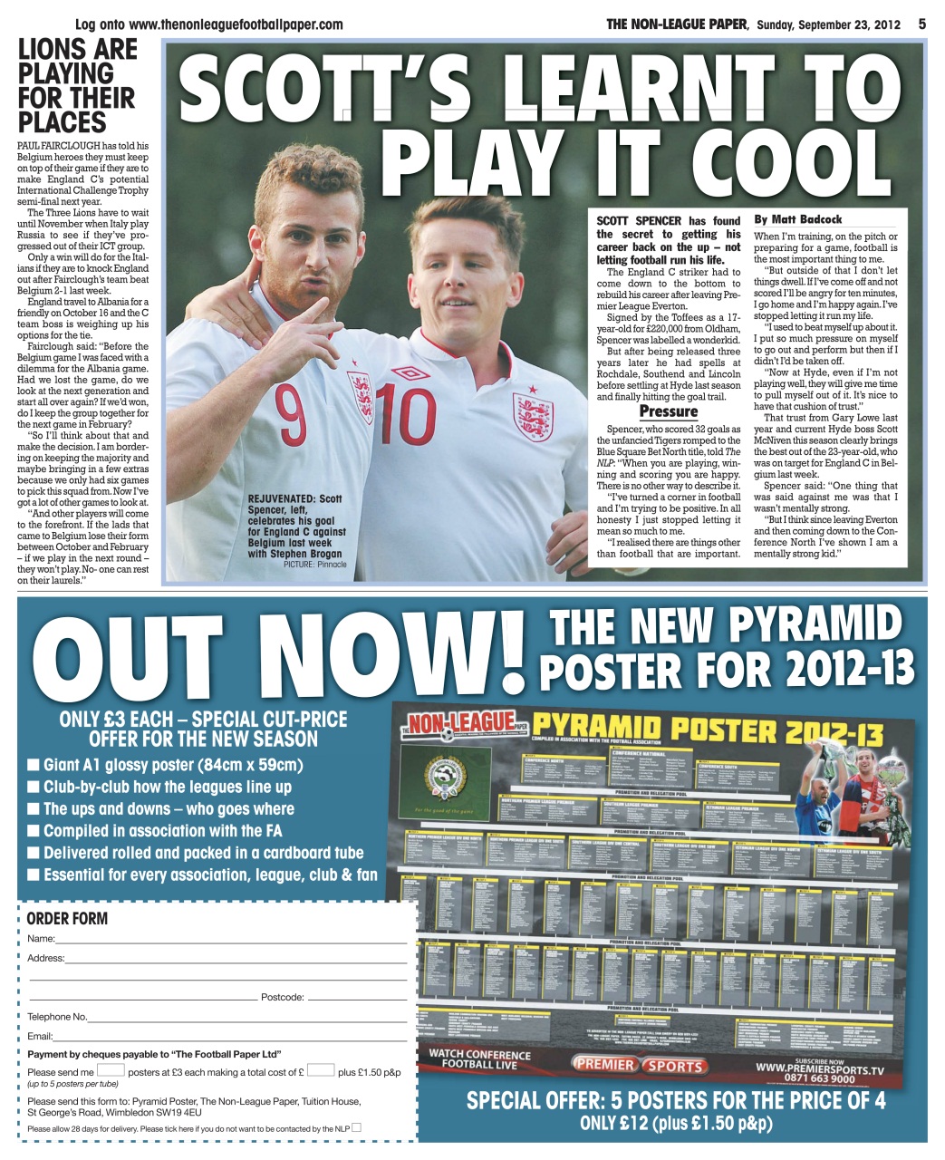 The Non-League Football Paper Preview Pages