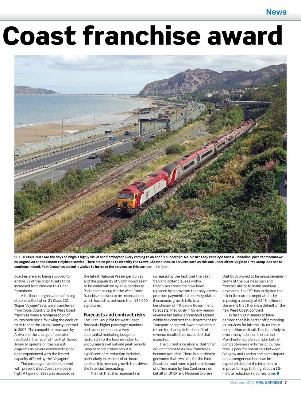 Rail Express Preview Pages