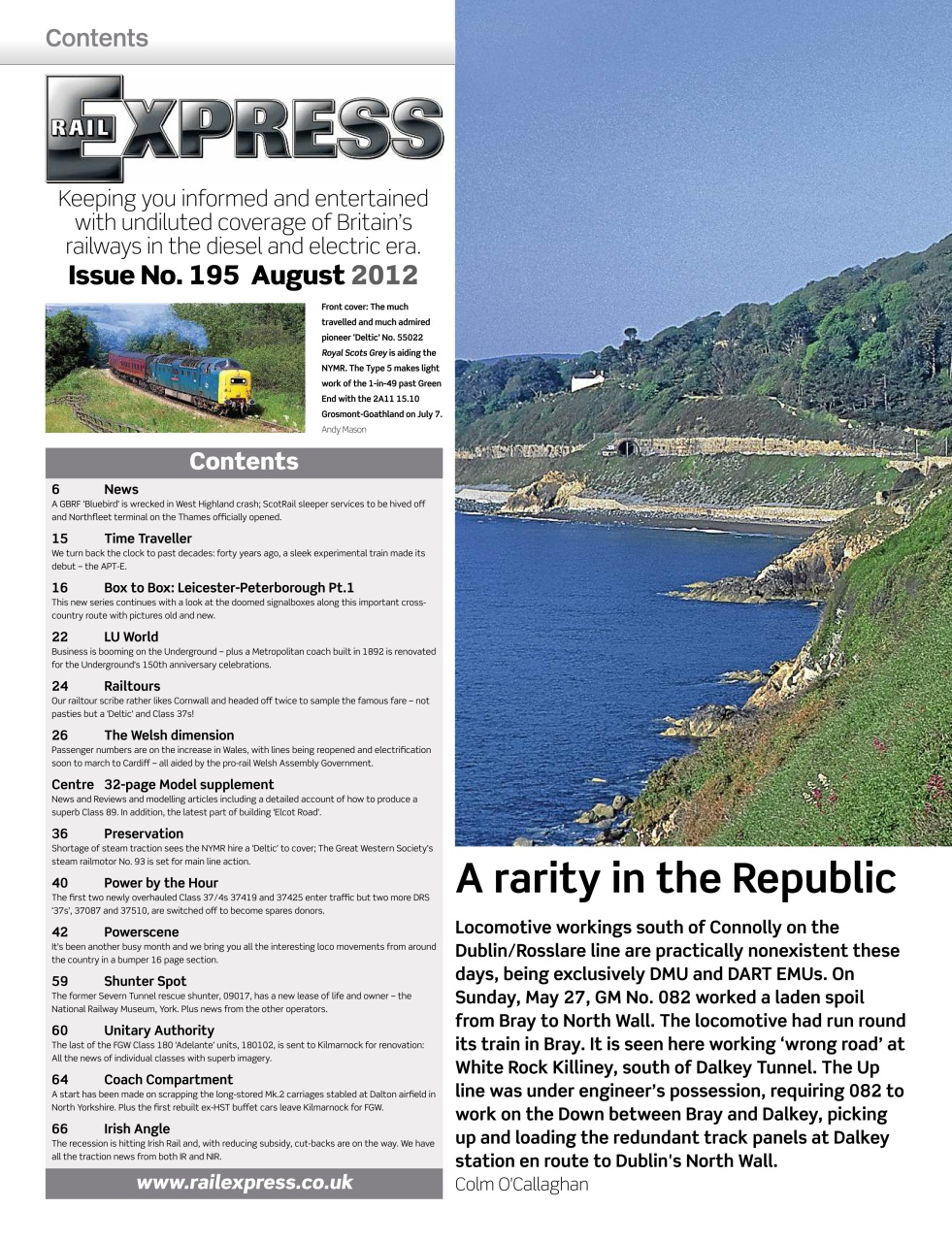 Rail Express Preview Pages