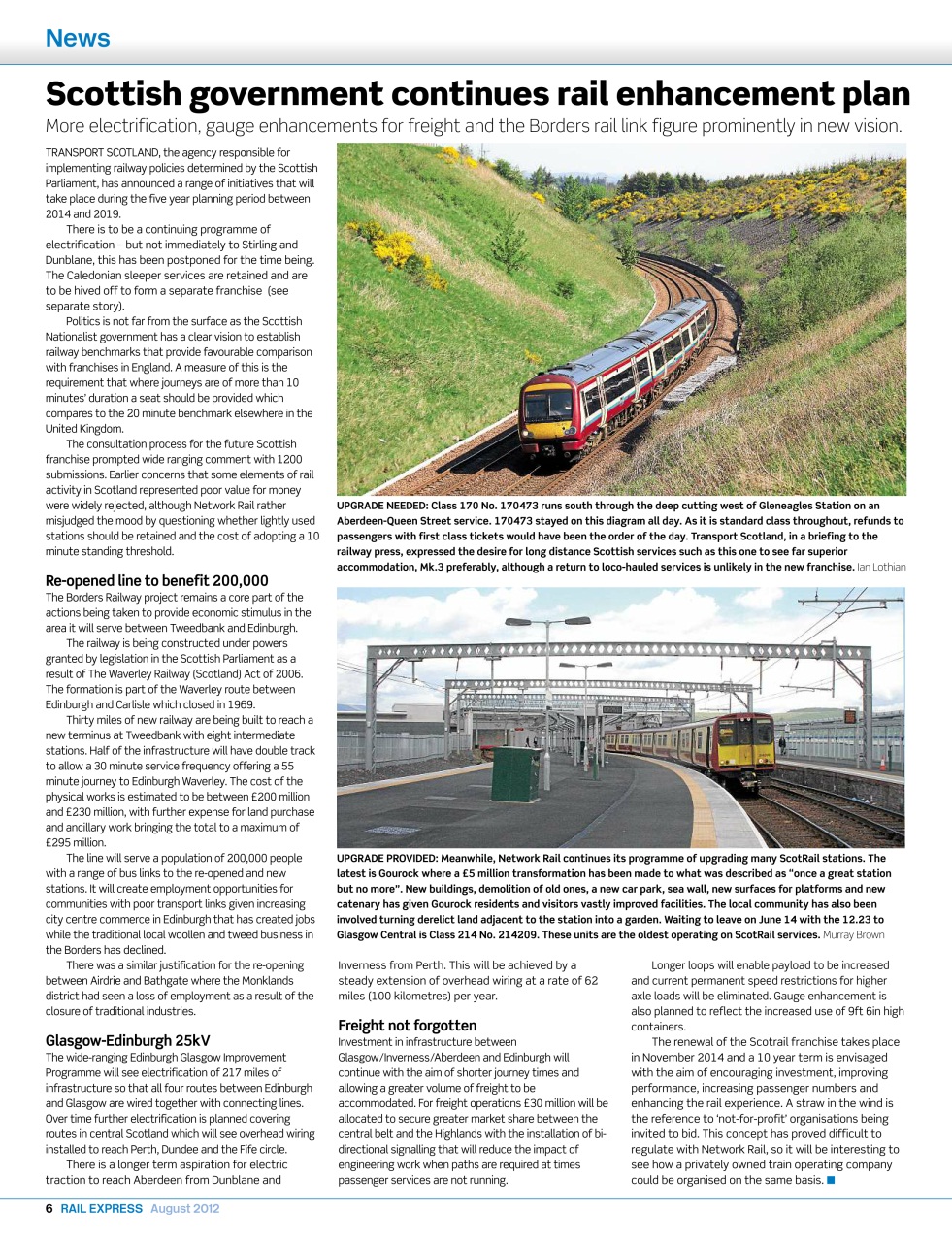 Rail Express Preview Pages