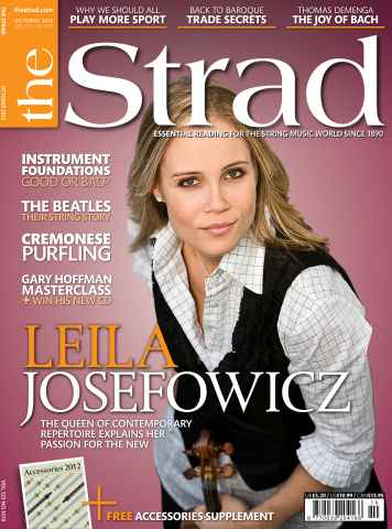 The Strad issue October 2012 and Accessories 2012 supplement