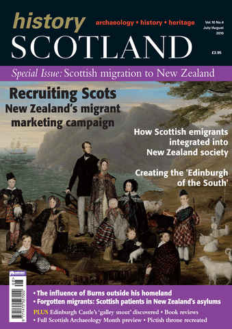 History Scotland issue July August 2010