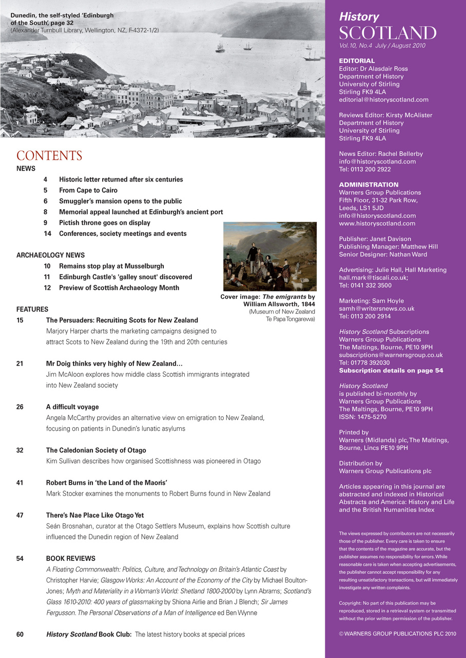 History Scotland Preview Pages