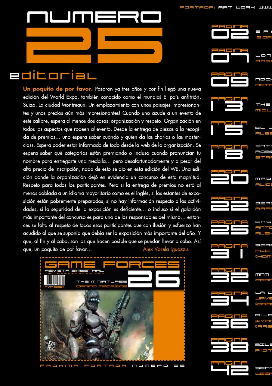 Game Forces Preview Pages