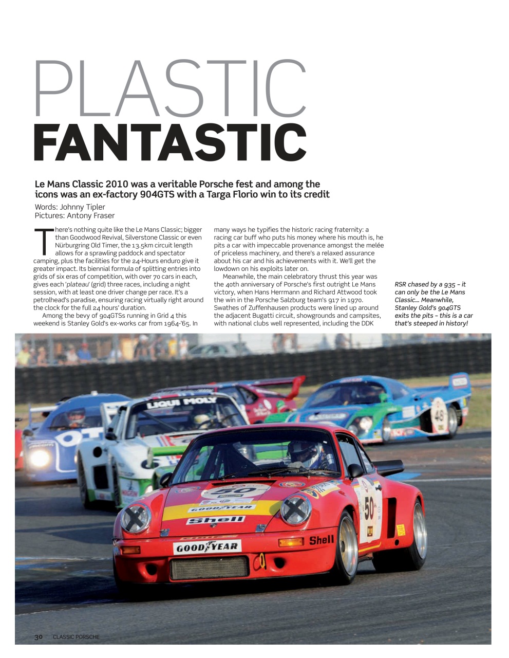 Classic Porsche Preview Pages