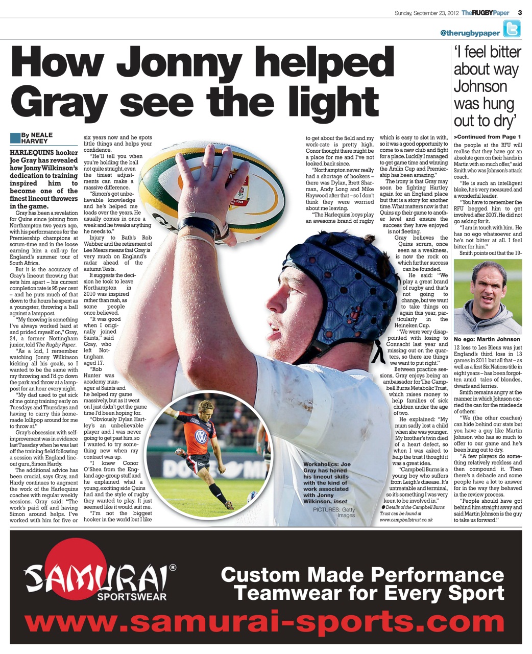 The Rugby Paper Preview Pages