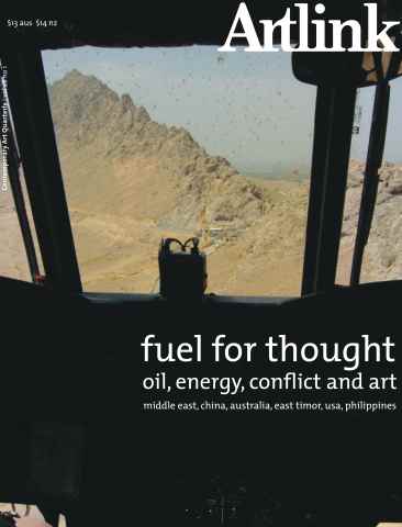 Artlink Magazine issue Fuel for thought