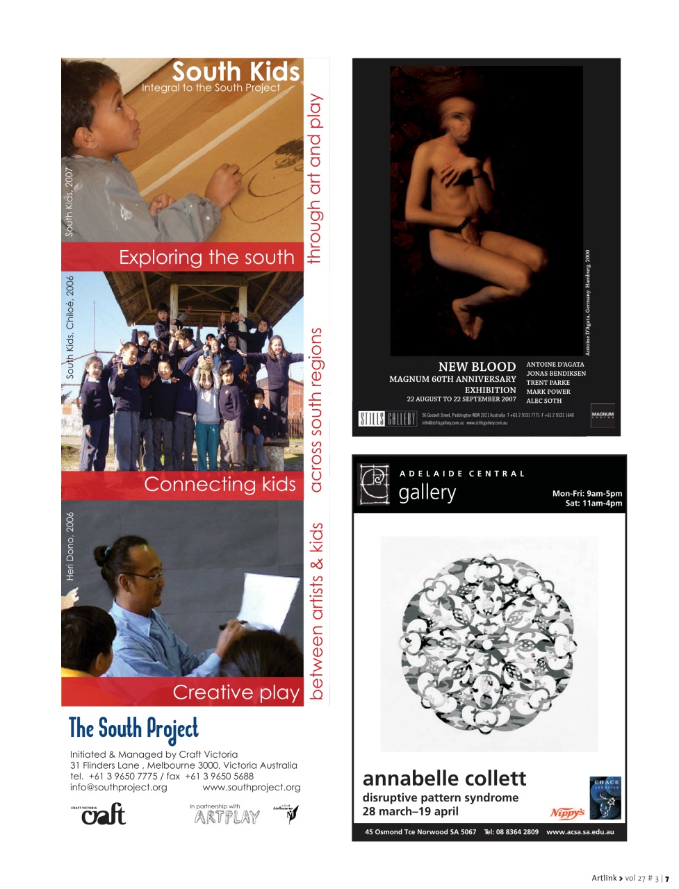 Artlink Magazine Preview Pages