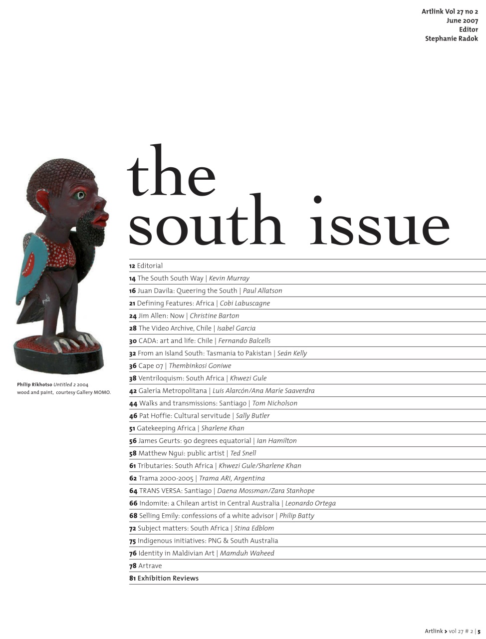 Artlink Magazine Preview Pages