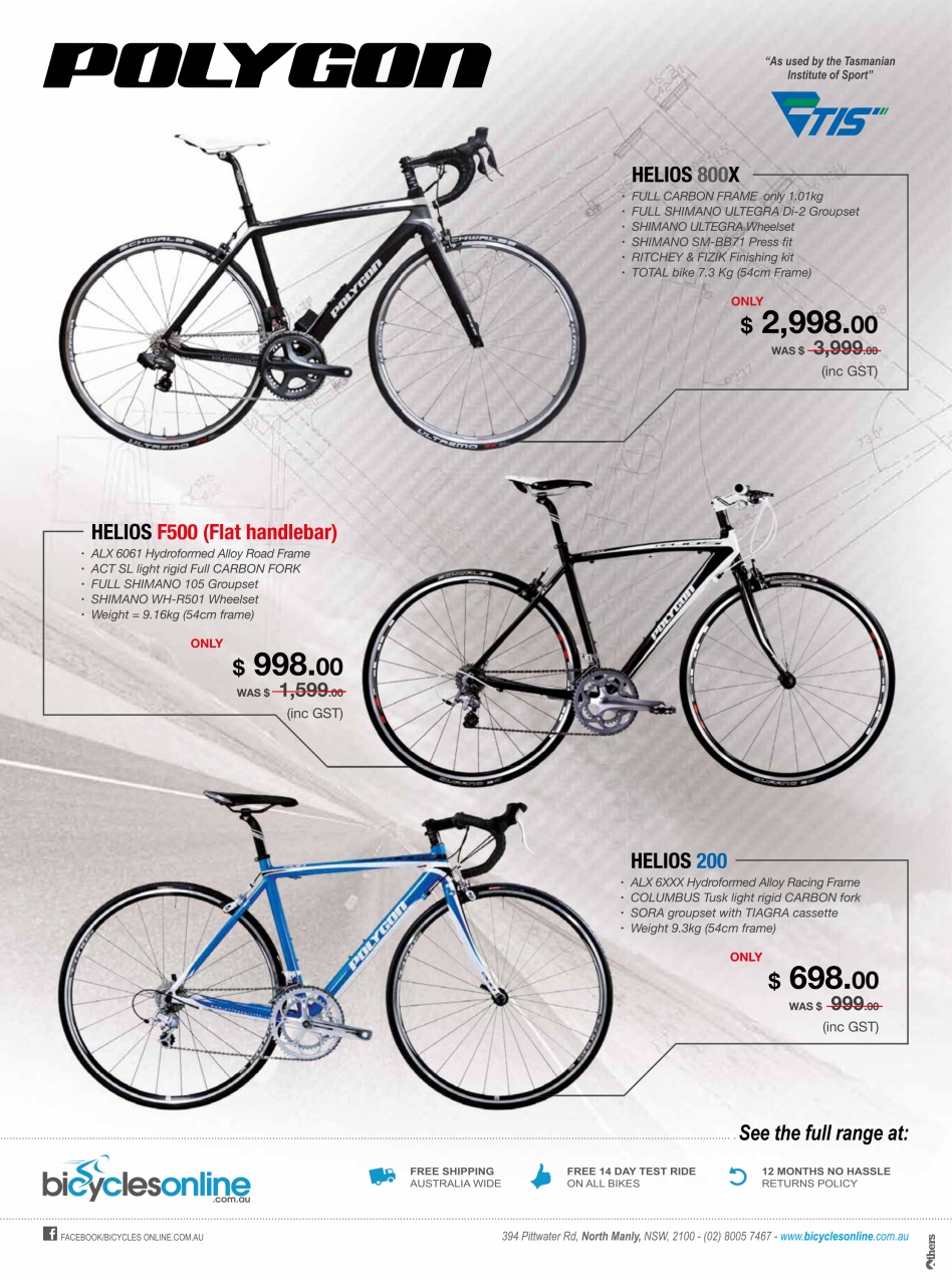 Bicycling Australia Preview Pages