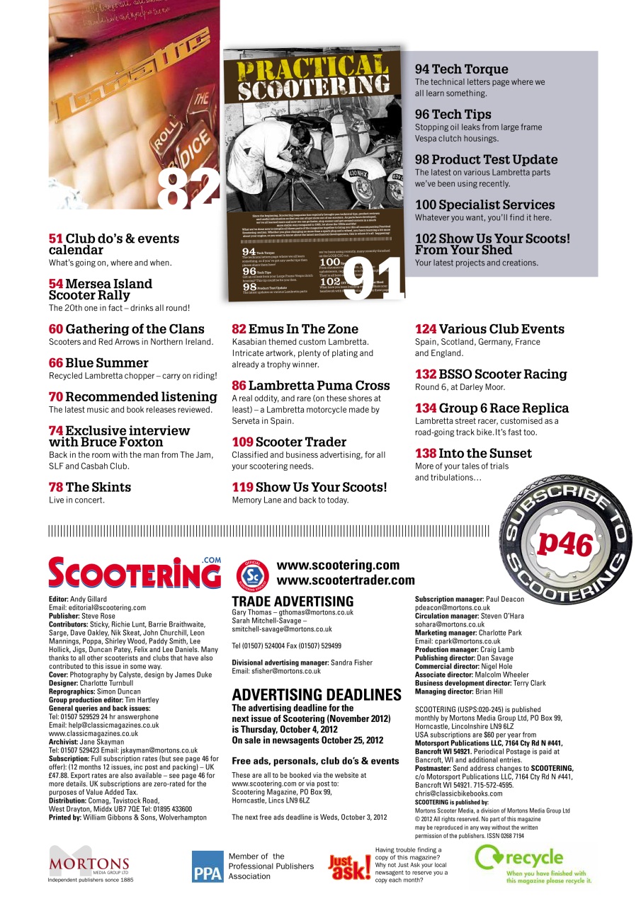 Scootering Preview Pages