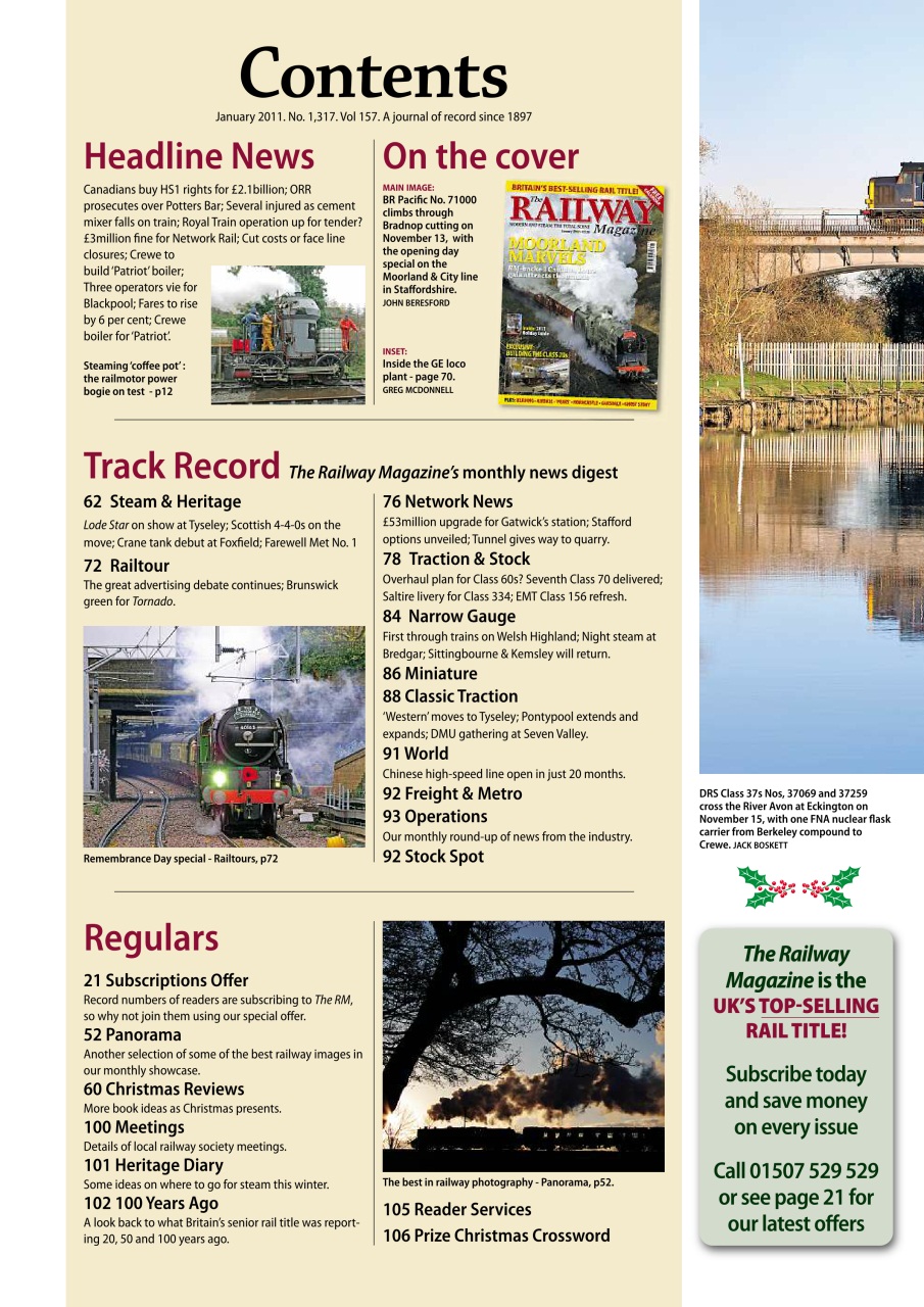 Railway Magazine Preview Pages
