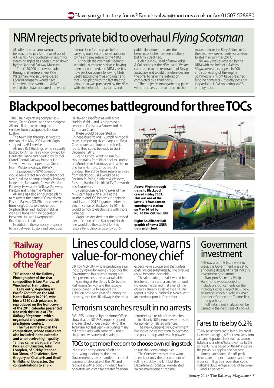 Railway Magazine Preview Pages