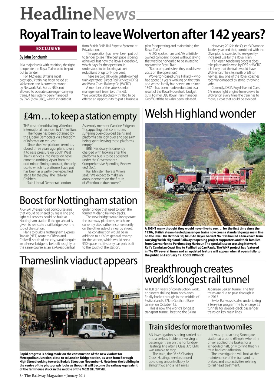 Railway Magazine Preview Pages
