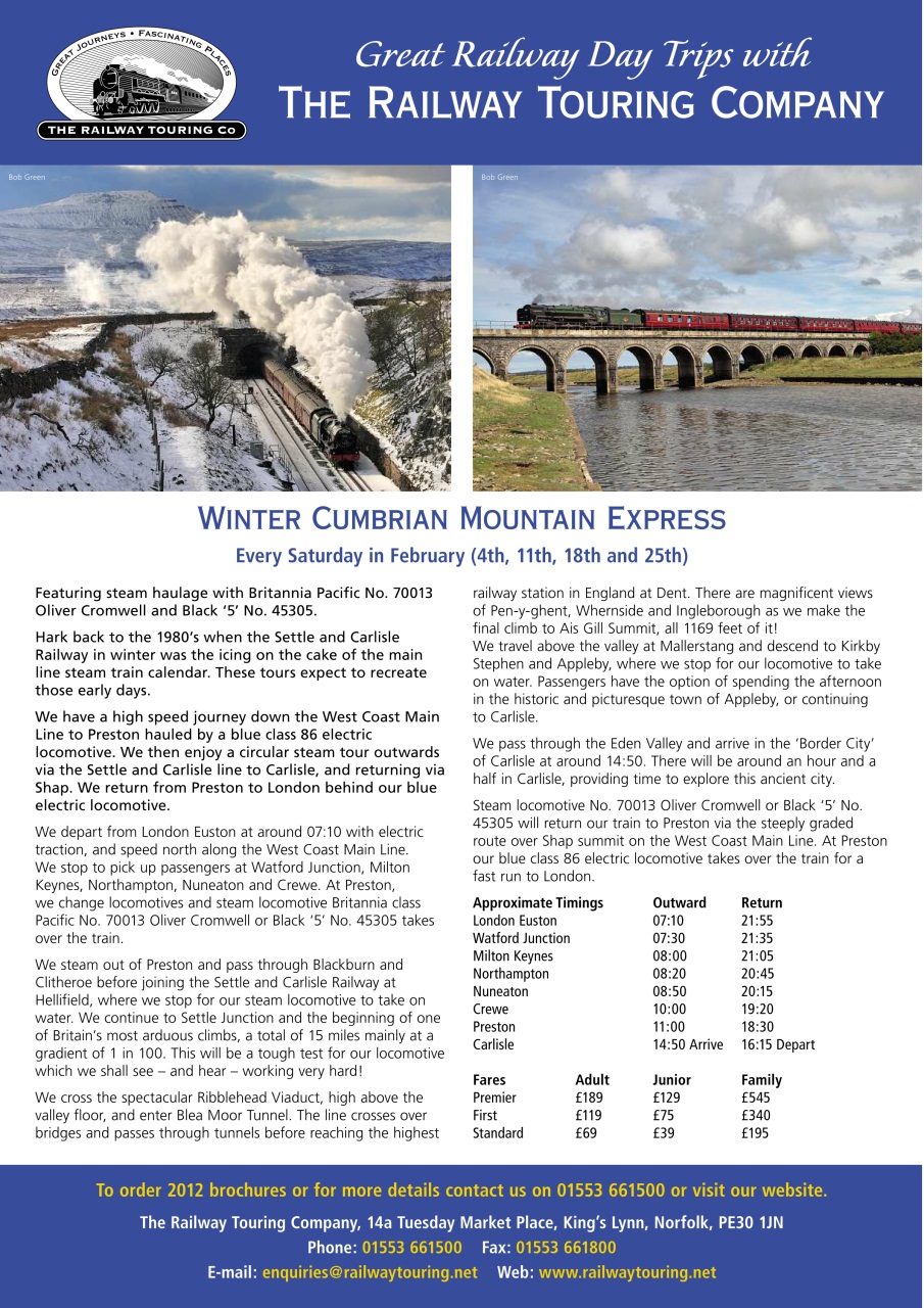 Railway Magazine Preview Pages