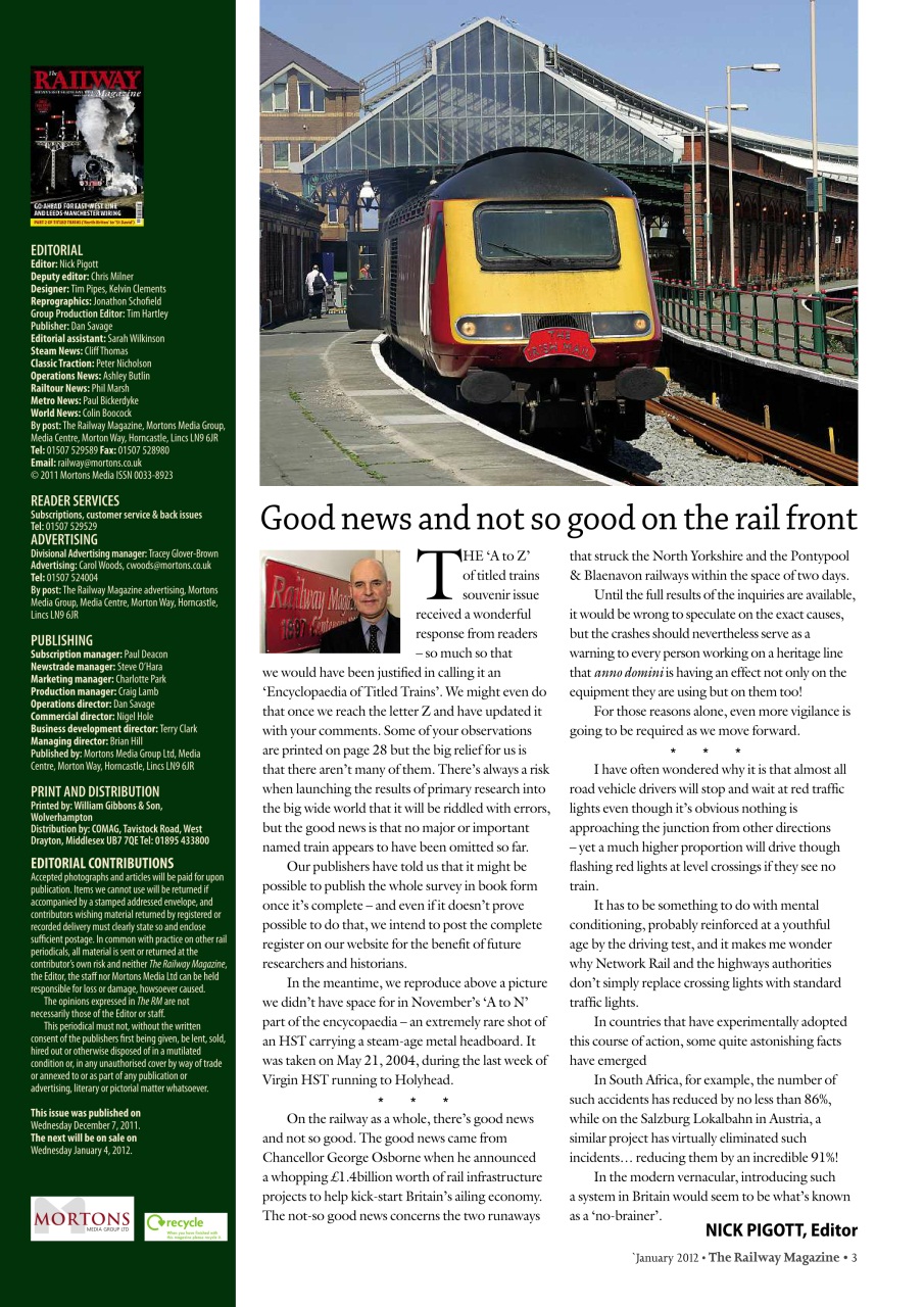 Railway Magazine Preview Pages