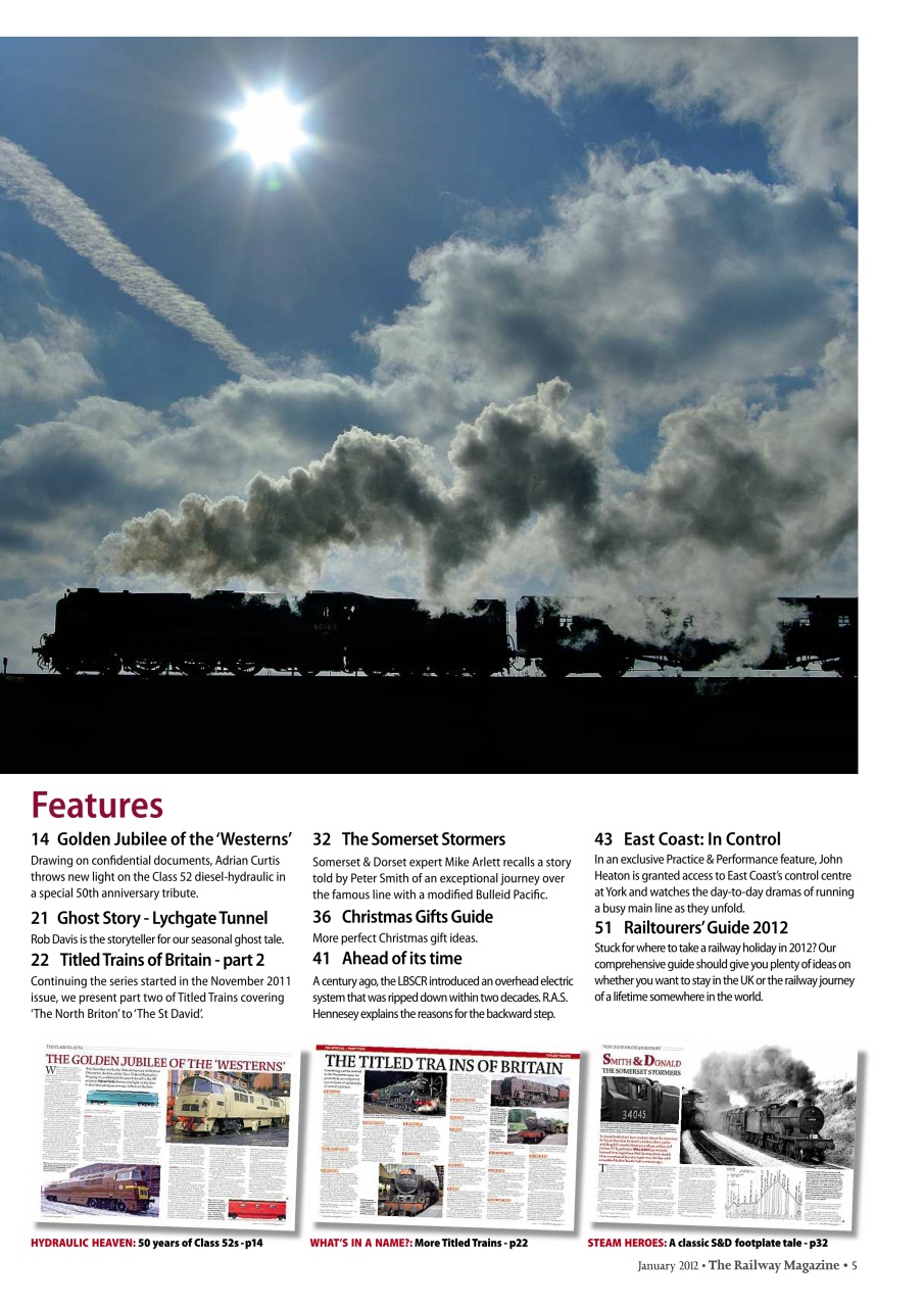 Railway Magazine Preview Pages
