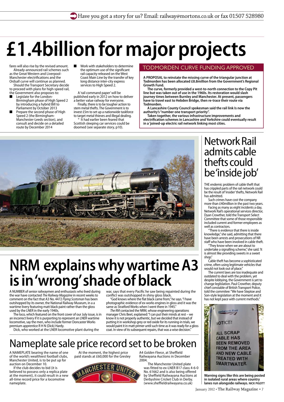 Railway Magazine Preview Pages