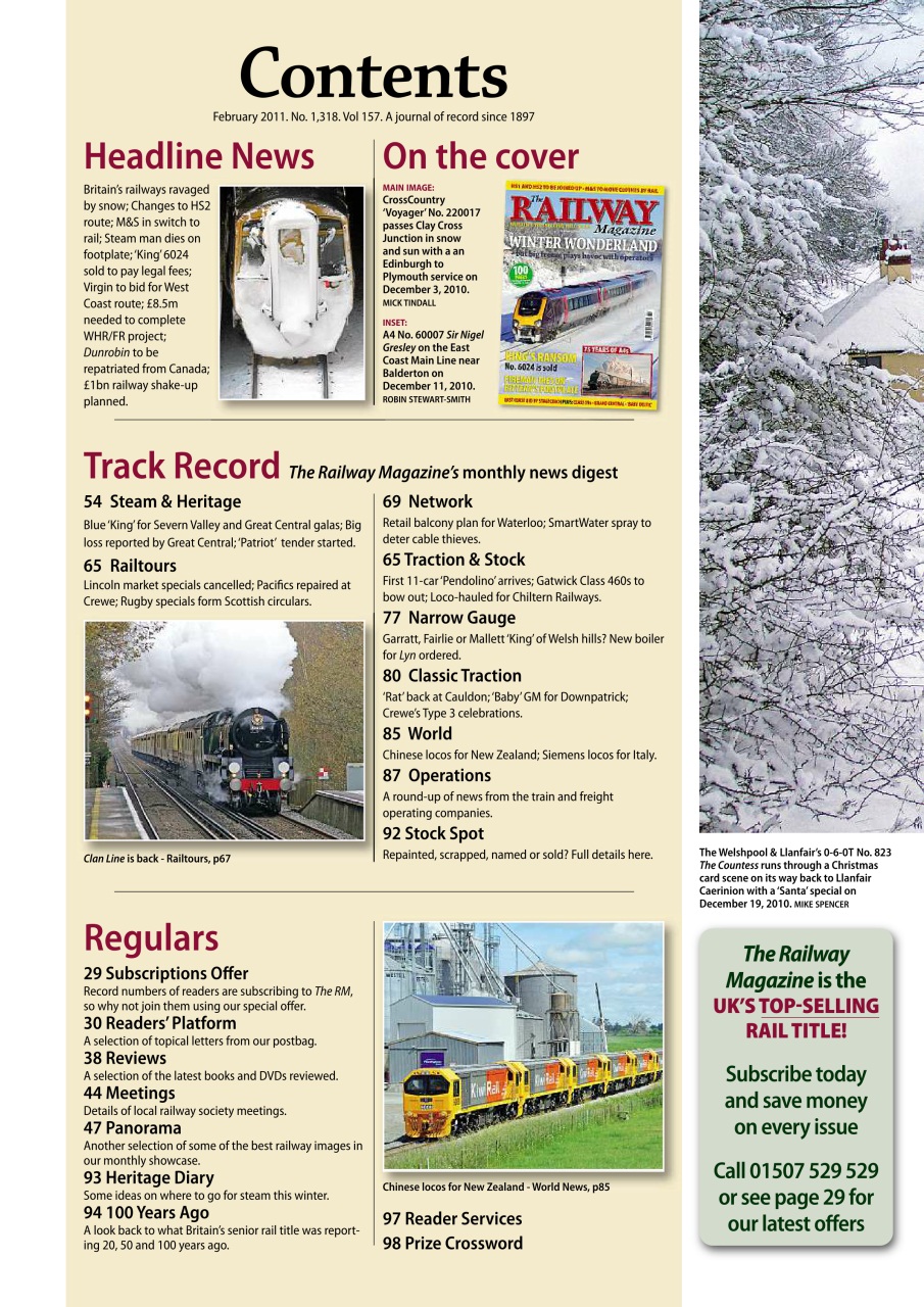 Railway Magazine Preview Pages