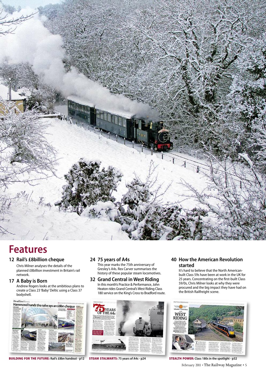 Railway Magazine Preview Pages